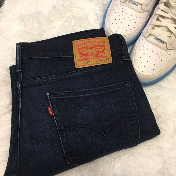 Levi's Other - Levi 511 skinny fit dark wash jeans